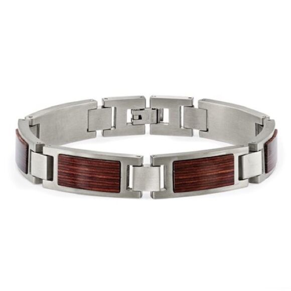 Chisel Stainless Steel Men’s Bracelet - Picture 2 of 4
